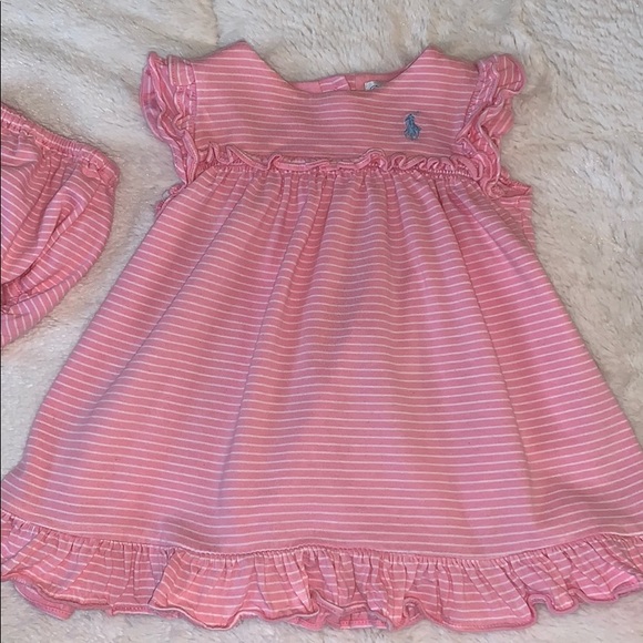Ralph Lauren Other - 🌟3/$20 Ralph Lauren 6 mos. pink baby dress diaper